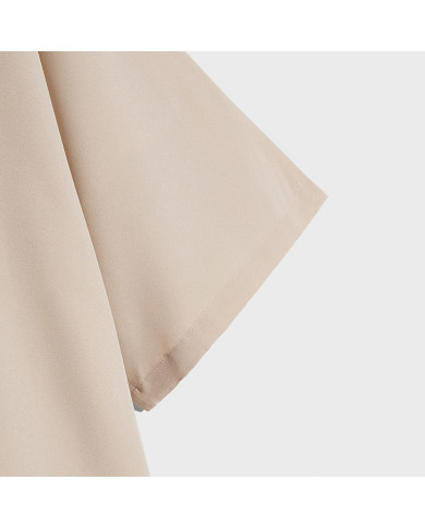 summer men khaki leisure baseball stand collar shirt