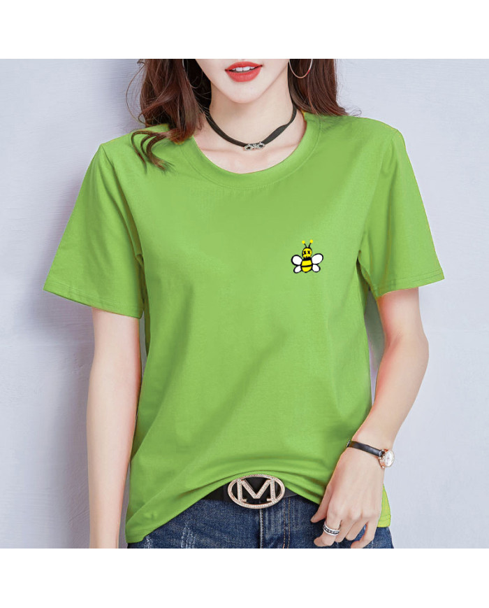summer women ins fashion loose fit T-shirt