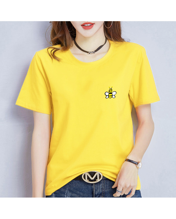 summer women ins fashion loose fit T-shirt