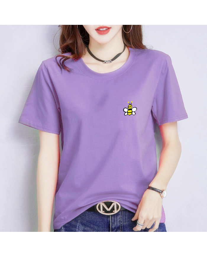 summer women ins fashion loose fit T-shirt