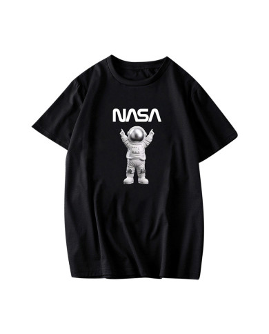 summer men logo printing short sleeve T-shirt