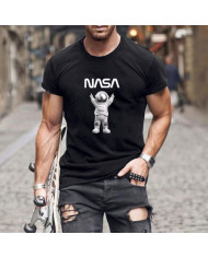 summer men logo printing short sleeve T-shirt