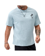 summer leisure  fashion short sleeve men T-shirt