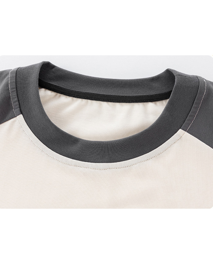 big fat child  large printing long sleeve shirt