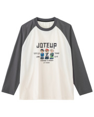 big fat child  large printing long sleeve shirt