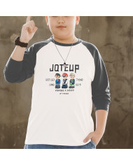 big fat child  large printing long sleeve shirt