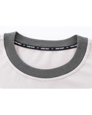 autumn big fat child  large printing long sleeve T-shirt