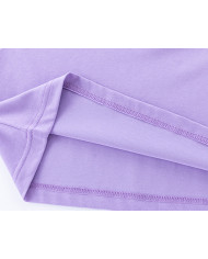 big size fat child  large printing long sleeve T-shirt