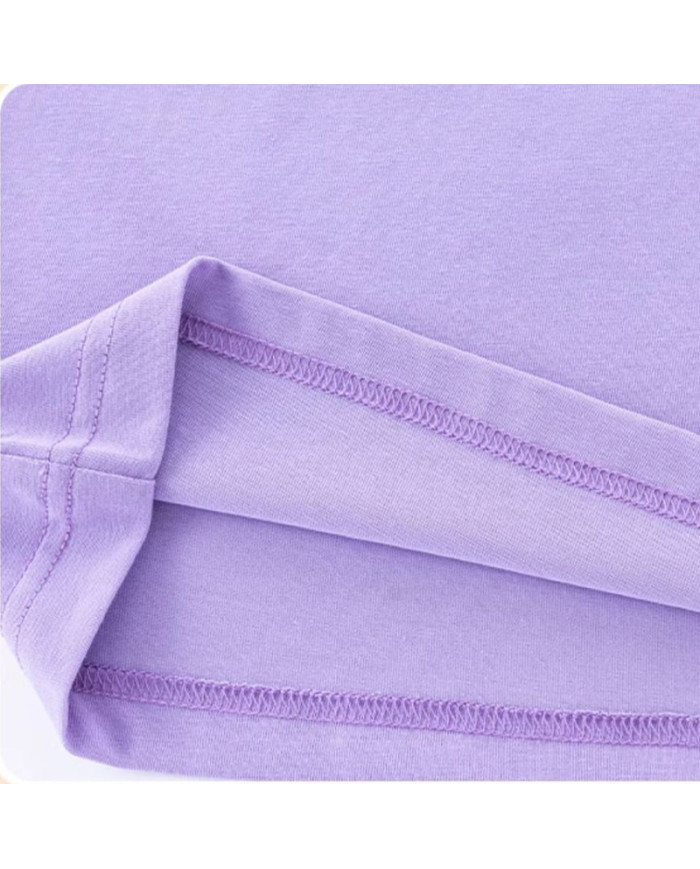 big size fat child  large printing long sleeve T-shirt