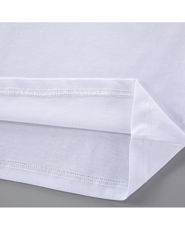 big size fat child  large printing long sleeve T-shirt