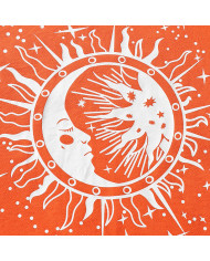 summer sun print short sleeve men T-shirt