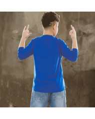 big size fat child autumn large printing long sleeve T-shirt