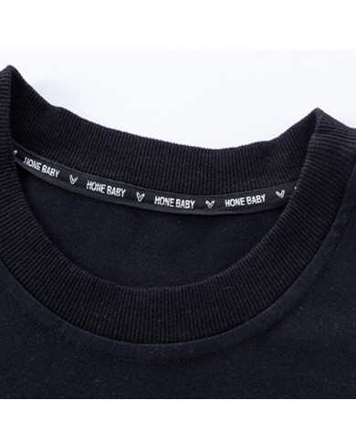 autumn child  large loose fit printing long sleeve T-shirt