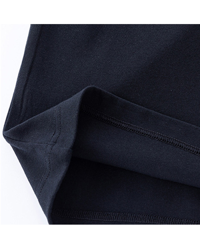 autumn child  large loose fit printing long sleeve T-shirt