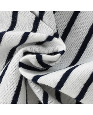 autumn stripe horse printing long sleeve kids cotton T-shirt