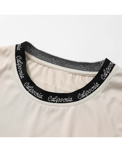 summer fashion round collar short sleeve men T-shirt