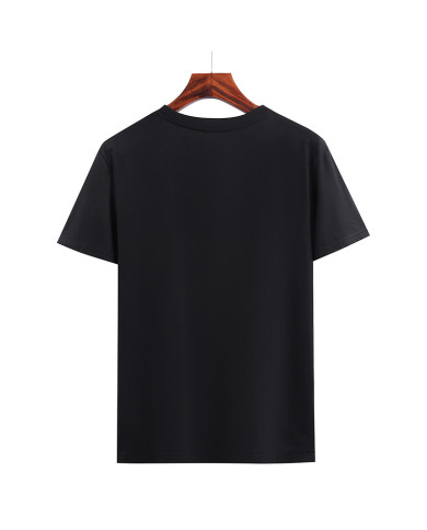 summer men street fashion printing cotton loose  T-shirt